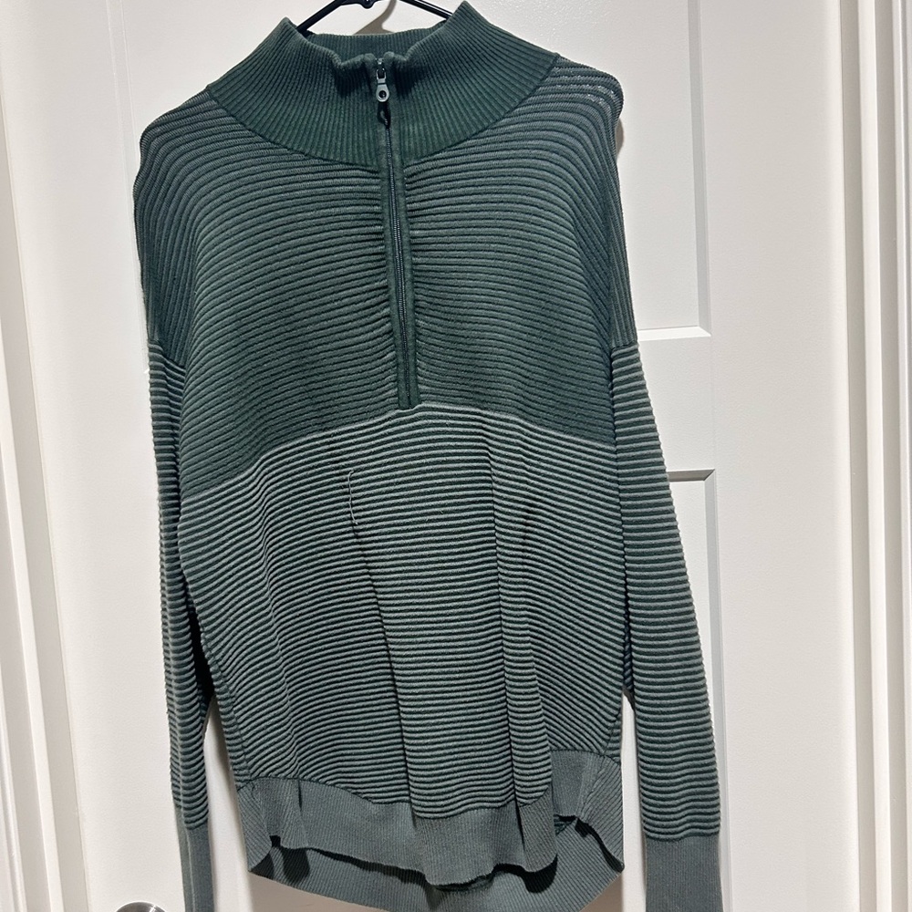 Aerie offline Ribbed Half-Zip Sweater